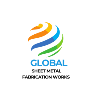 Blue and Orange Circle Global Networking Tech Logo